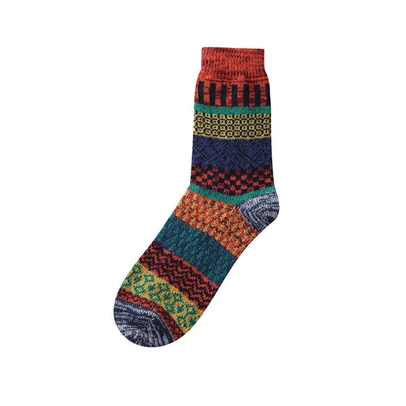 30-34 EU Set Of Colorful Winter Cozy Socks - 5 PAIRS