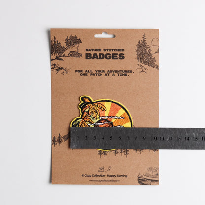 🌅 Tropical Sunset Island Patch