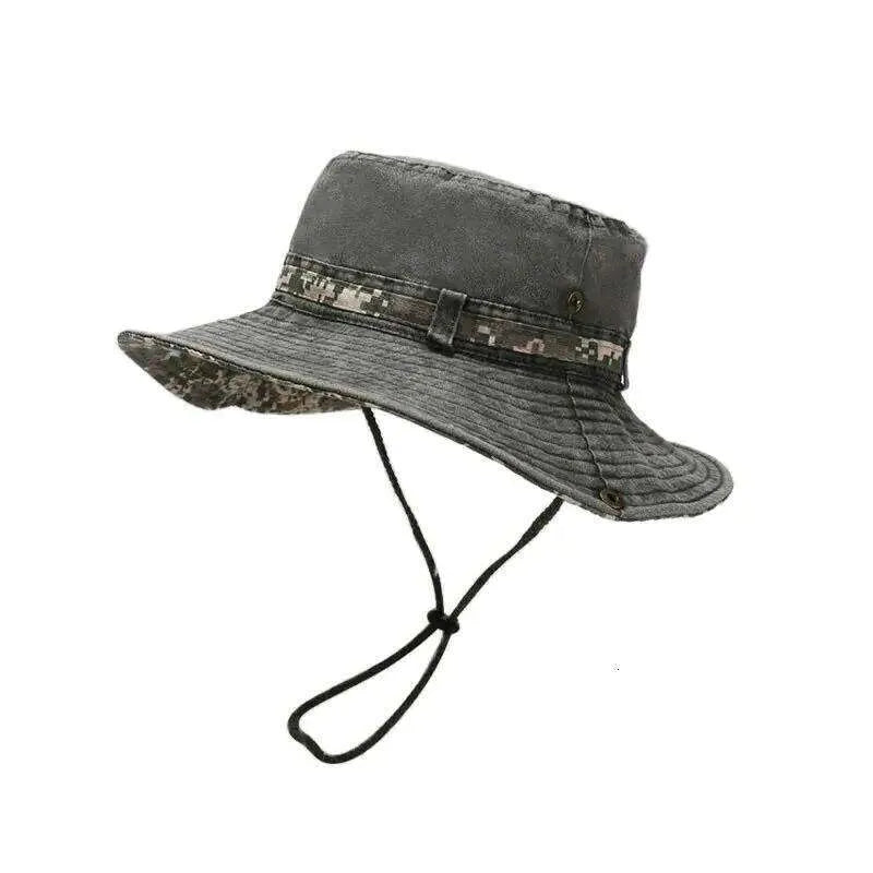 Premium Camo Detail Bucket Hat Lebanon | Wide Brim Outdoor Sun Cap