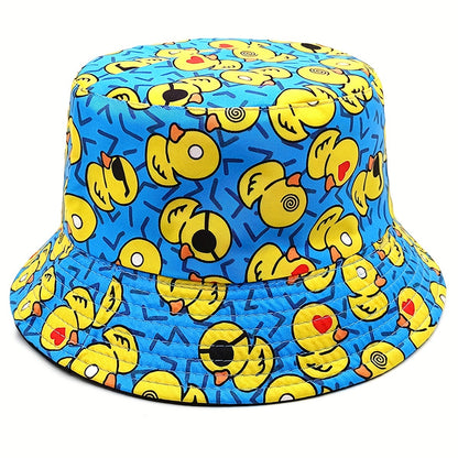 Quirky Rubber Duck Bucket Hat Lebanon – Duck hats Lebanon - Blue Duck Bucket Hat