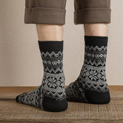 36-41EU - Snowflake Pattern Socks