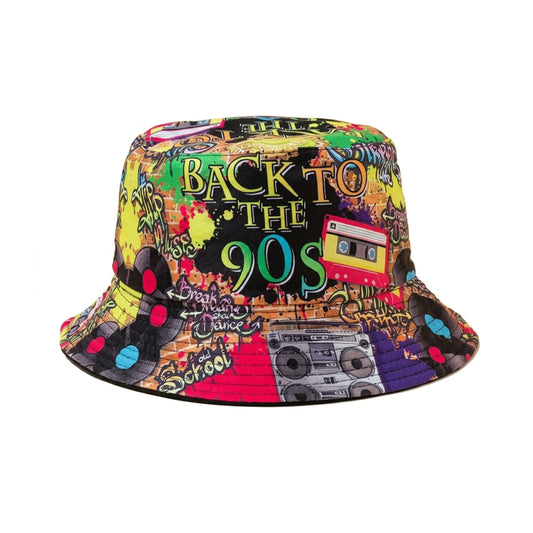 90s Graffiti Bucket Hat