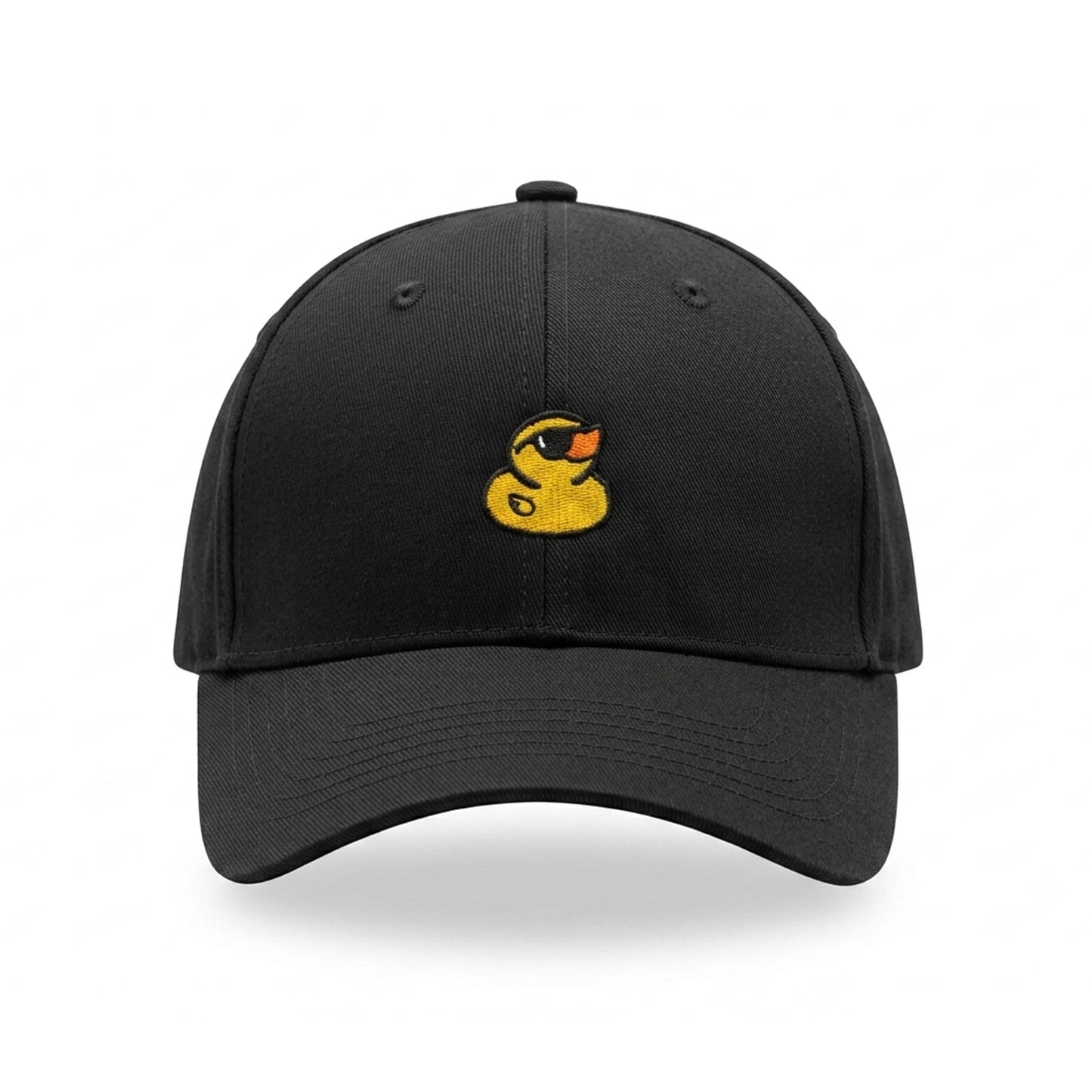 Duck Embroidered Cap Lebanon | Black Dad Hat with Cute Duck Embroidery | Premium Adjustable Baseball Cap