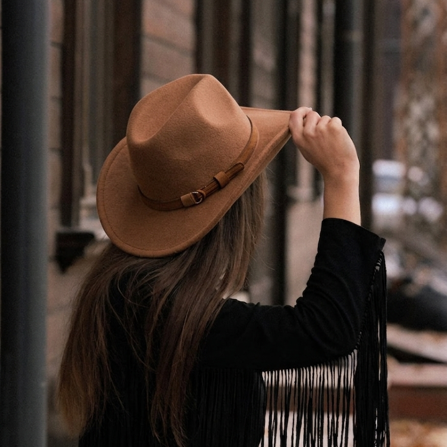 Premium Felt Cowboy Hat – Classic Western Style for Men & Women – Lebanon