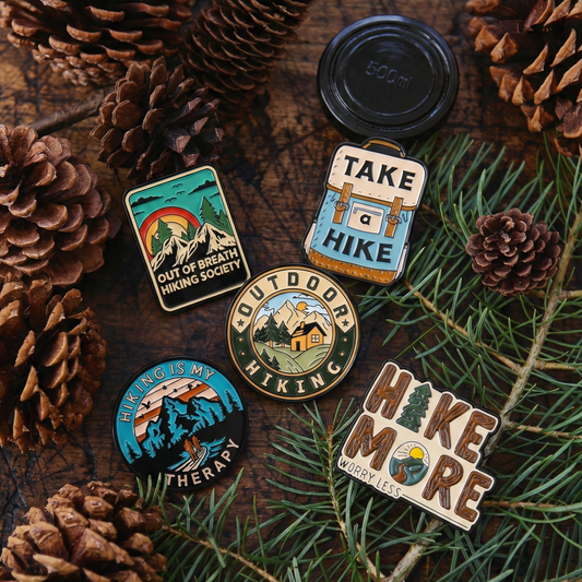 The "Trailblazer" Hiking Enamel Pin