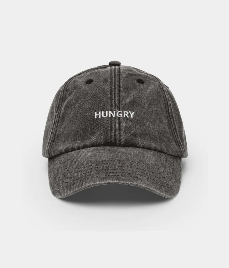 Hungry Funny Embroidered Dad Hat - Vintage Distressed Baseball Cap Lebanon