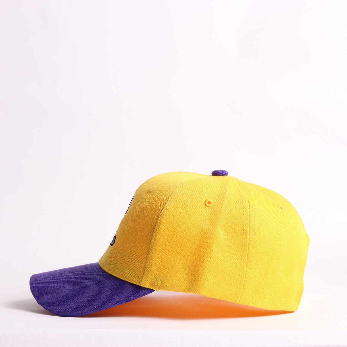Snoopy Surfer Embroidered Snapback – Yellow/Purple