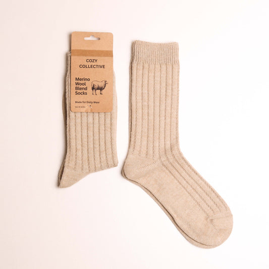 35-40 EU | Women's Merino Wool Blend Sock