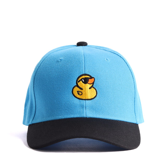 Multicolor Duck Embroidered Cap – Premium Adjustable Hat (10 Colors)