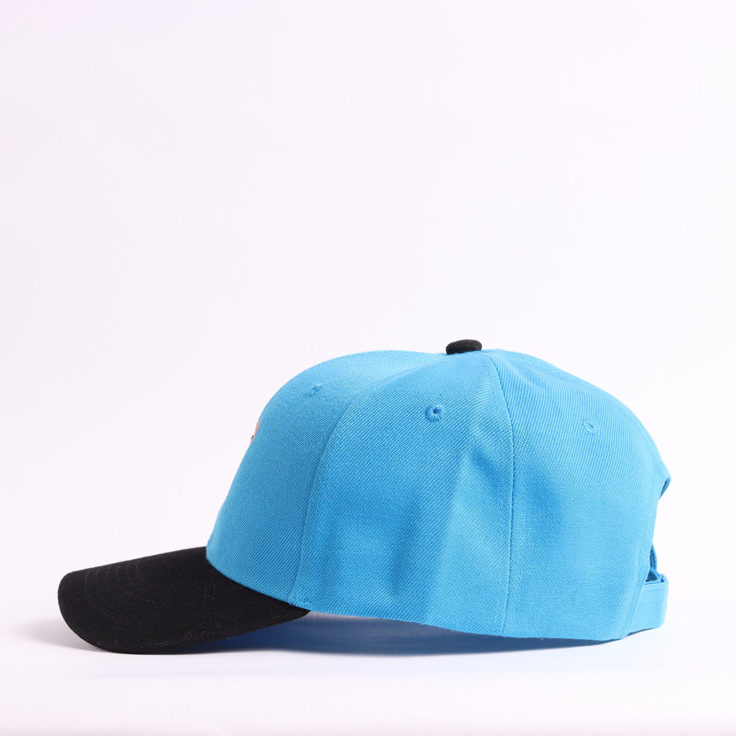 Happy Goose Embroidered Two-Tone Baseball Cap | Sky Blue & Black Animal Hat