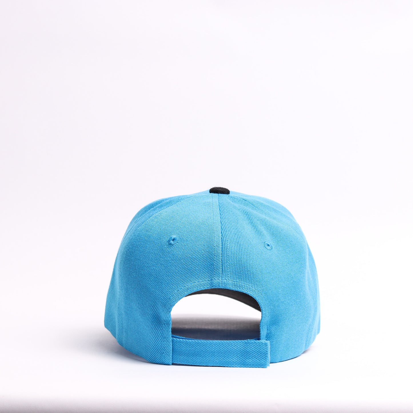 Embroidered Penguin Mascot Baseball Cap | Sky Blue & Black Custom Winter Vibes Dad Hat