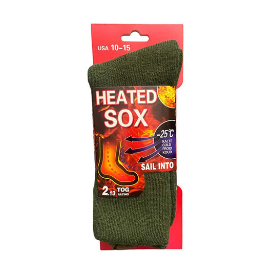 40-46 | Heated Thermal Wool Winter Socks – Extreme Cold Protection (-25°C)