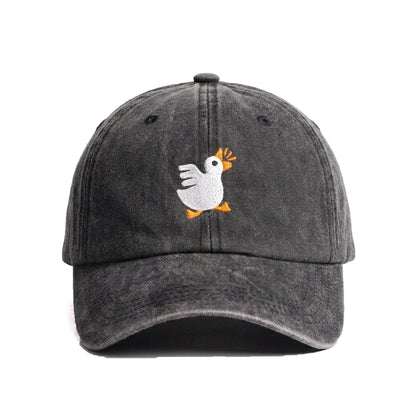 Black Duck Hat – Premium Embroidered Streetwear Cap Lebanon