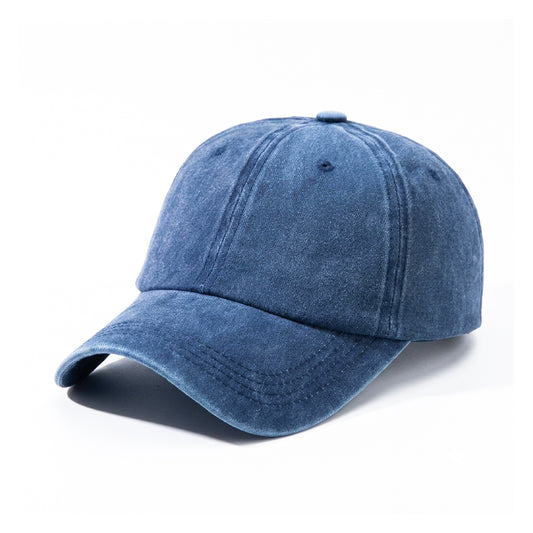 Vintage Washed Dark Blue Denim Baseball Cap Online | Lebanon