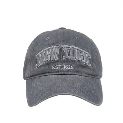Vintage Washed New York Baseball Cap | Adjustable Cotton Dad Hat | Unisex Cap Lebanon