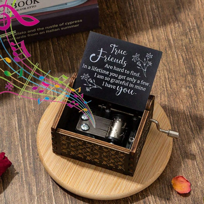 Handcrafted Wooden Music Box "You are My Sunshine" - Perfect Keepsake Gift