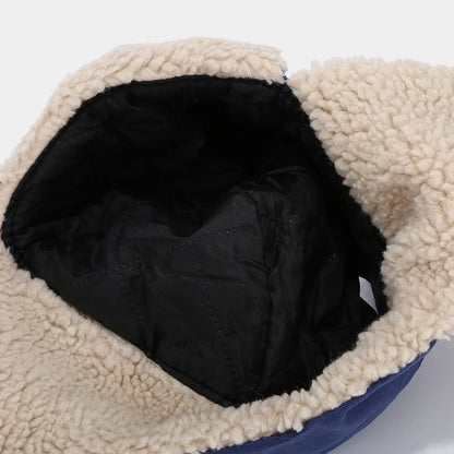 Wool Unisex Trapper Hat with Plush Lining - 4 Colors - Winter Russian Hat