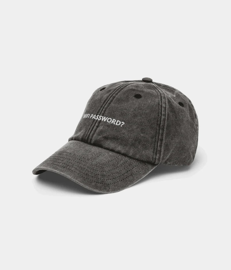 Wifi Password? Funny Embroidered Dad Hat - Vintage Distressed Baseball Cap Lebanon