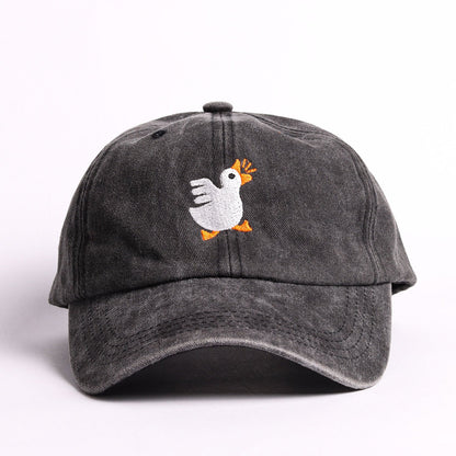 Black Duck Hat – Premium Embroidered Streetwear Cap Lebanon