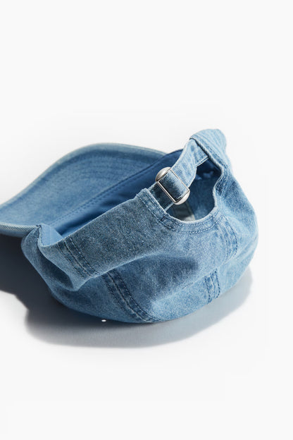 Classic Denim Baseball Caps | Light & Medium Wash Adjustable Dad Hats