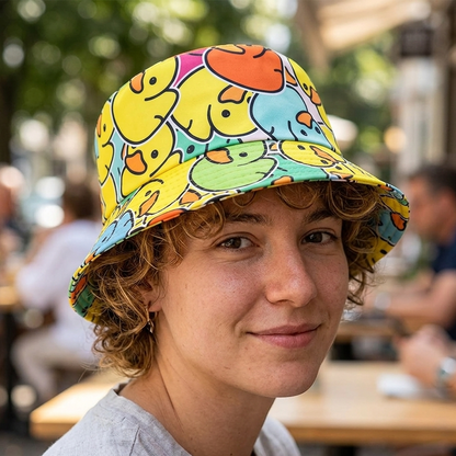 Cheerful Duckie Bucket Hat