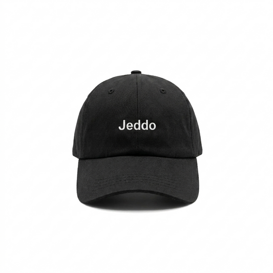 Jeddo Classic Black Cotton Cap | Jeddo Cap Online Lebanon